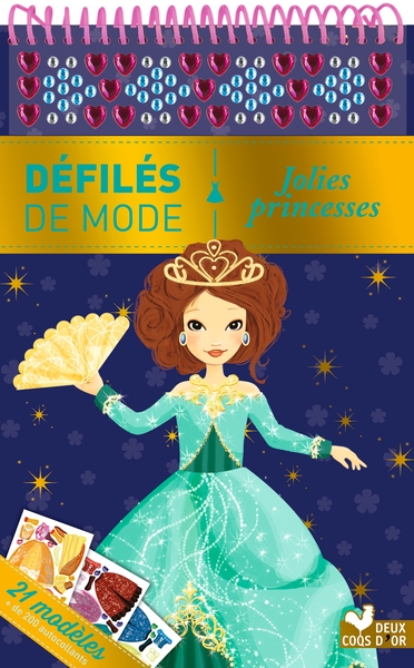 Jolies princesses - livre à spirale