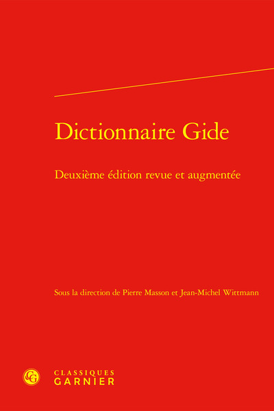 Dictionnaire Gide