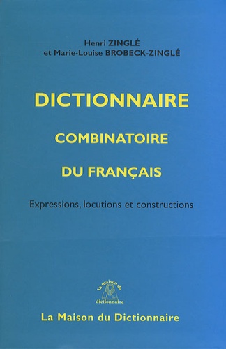 Dictionnaire combinatoire du français