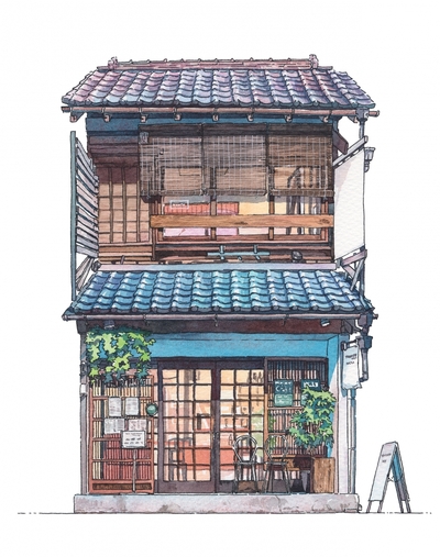 Boutiques de Tokyo - Le café - Mateusz URBANOWICZ