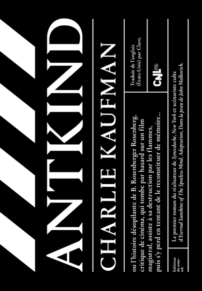 Feuilleton Fiction Etrangère Antkind - Charlie Kaufman