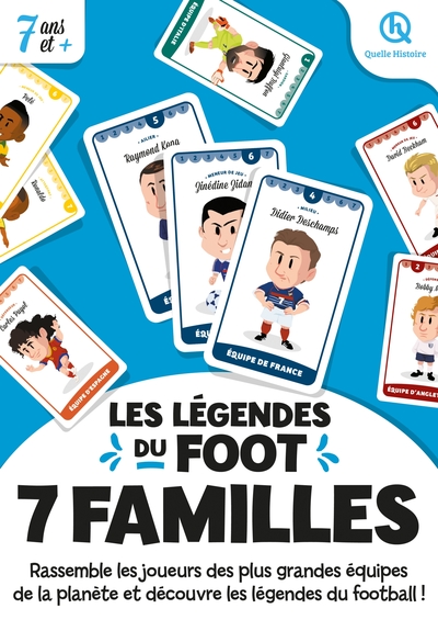 7 familles Légendes du foot (2nde Ed) - Quelle Histoire Studio