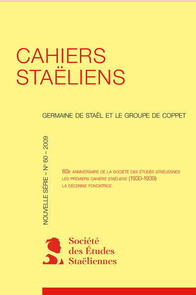 Cahiers staëliens