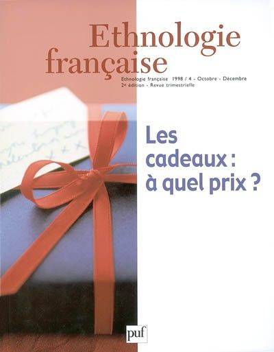 Éthnologie française 1998 - n° 4