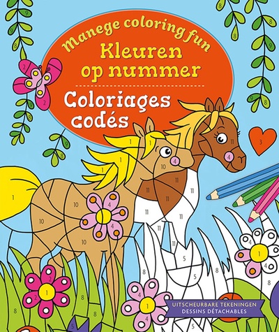 Manege Coloring Fun - Coloriages codés