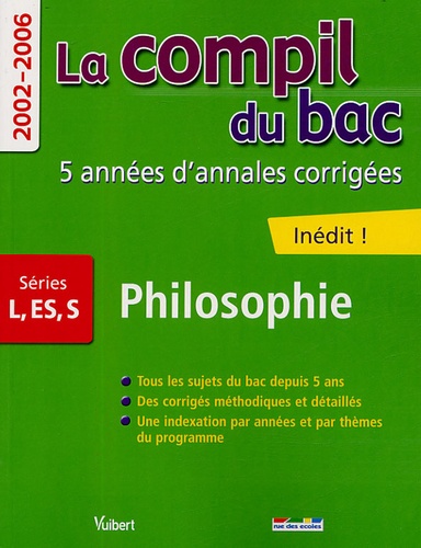 Philosophie séries L, ES, S 2002