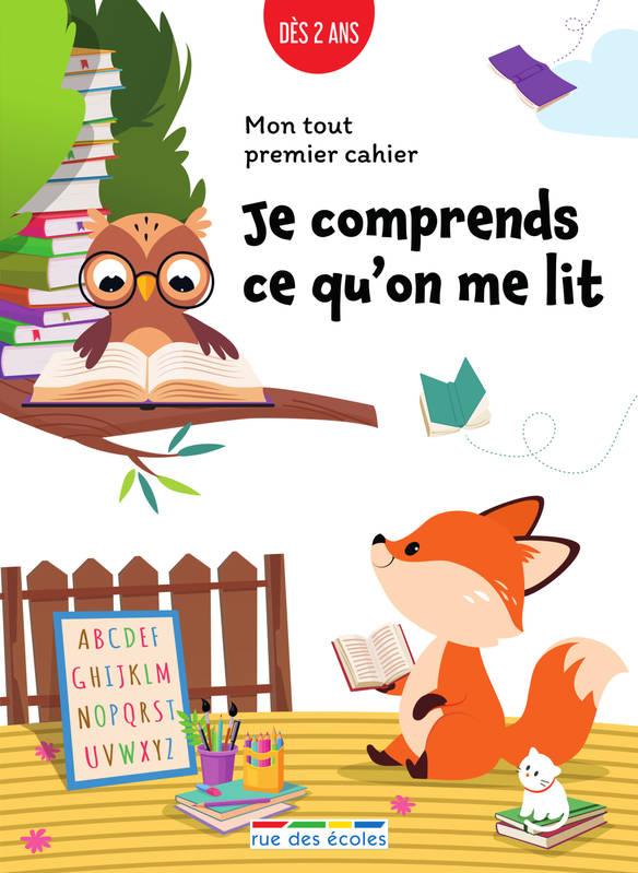 Mon tout premier cahier - Je comprends ce qu'on me lit, dès 2 ans - Marion Démoulin