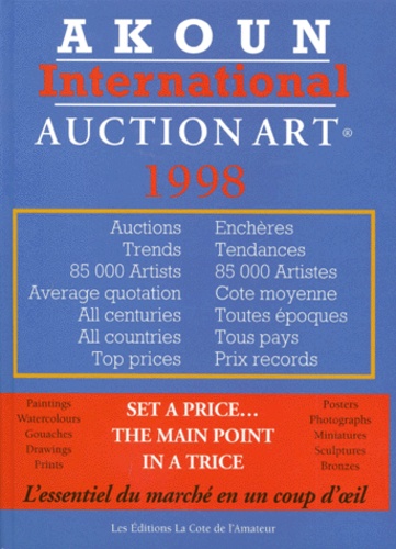 Akoun International Auction Art 1998. - Jacky-Armand Akoun