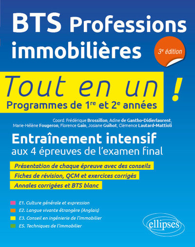 BTS PI (professions immobilières), 3e édition