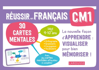 Réussir En Français Cm1 / 30 Cartes Mentales