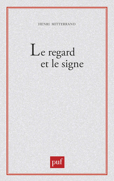 Le Regard et le signe