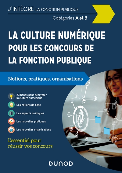 La culture numérique pour les concours de la fonction publique -  Cat. A et B