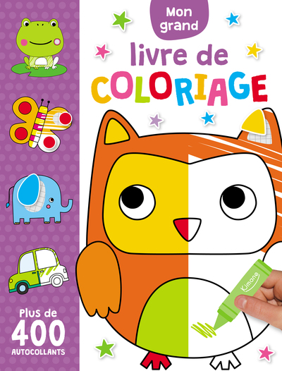 Mon Grand Livre De Coloriage - 400 Autocollants