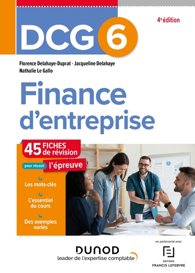 0 - DCG 6 - Finance d'entreprise - Fiches - 4e ed. - Jacqueline Delahaye