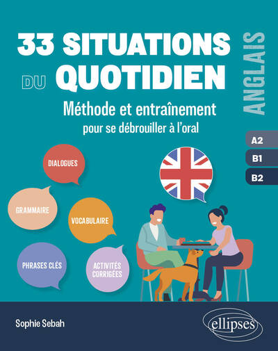 Anglais. 33 situations du quotidien  A2-B1-B2