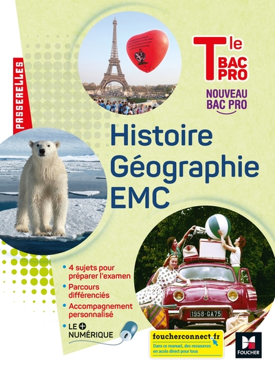 Passerelles - HISTOIRE-GÉOGRAPHIE-EMC - Tle Bac Pro - Éd. 2021 - Livre élève - Alexandre Baron