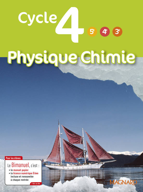 Physique-Chimie Cycle 4 (2017) - Manuel élève