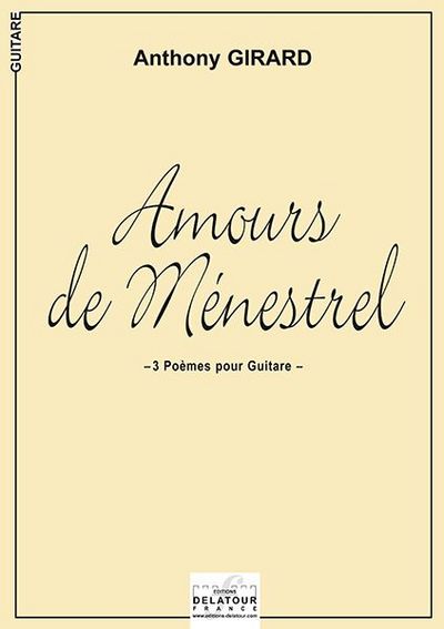 Amours De Menestrel Pour Guitare