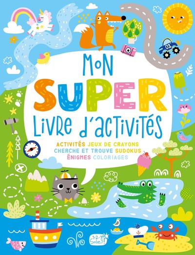 Mon super livre d'activités