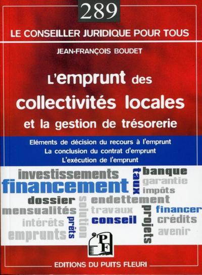 L'emprunt des collectivités locales et la gestion de trésorerie