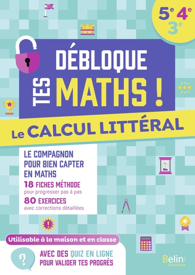 Le calcul littéral (5e-4e-3e)