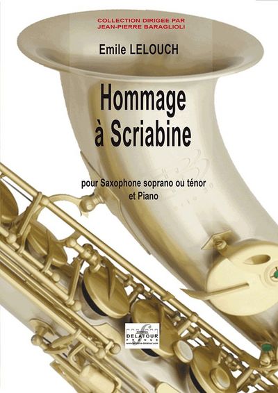 Hommage A Scriabine Pour Saxophone Alto Et Piano