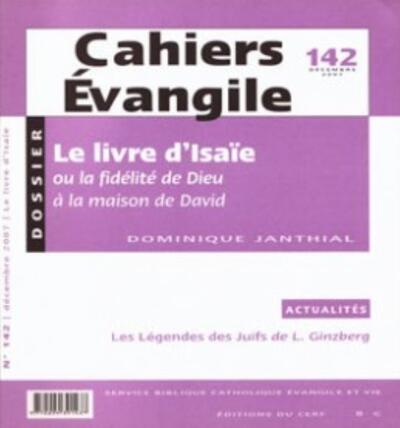 Cahiers Evangile N° 142, Décembre 200 Volume 142