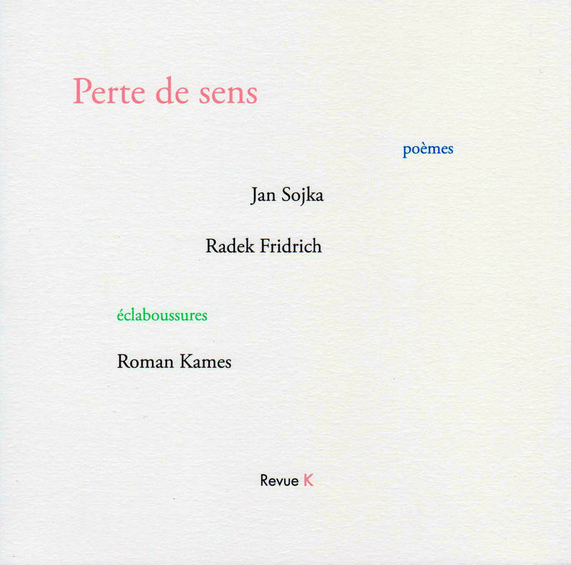 Perte de sens - Jan Sojka, Radek Fridrich, Roman Kames