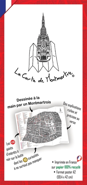 La Carte de Montmartre - F.