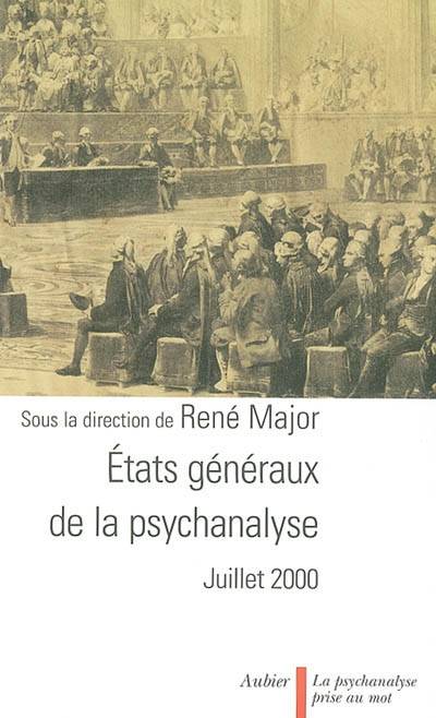 États généraux de la psychanalyse