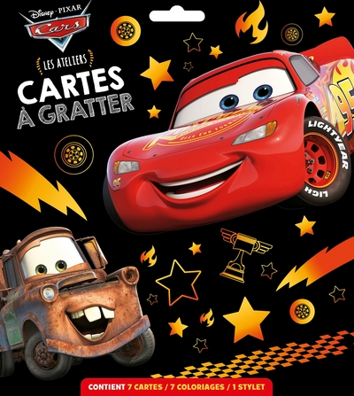 Cars - Pochette Cartes À Gratter - Disney Pixar