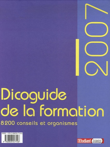 Dicoguide de la formation édition 7 en 2 volumes