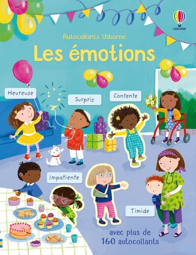 Les émotions - Autocollants Usborne