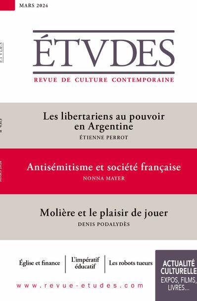 Etudes N° 4313, mars 2024 Volume 4313