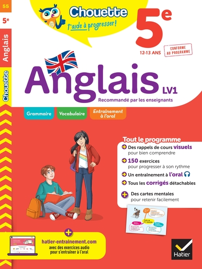 Chouette - Anglais 5e - LV1 (A1+, A2) - Corinne Touati