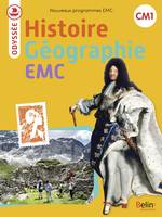 Odyssée - Manuel d'Histoire Géographie EMC CM1 nouvelle édition 2024