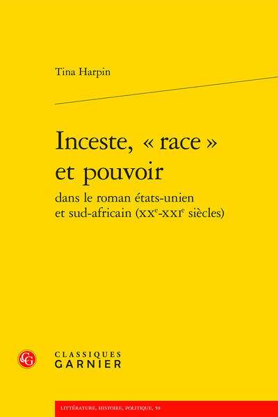 Inceste, « race » et pouvoir