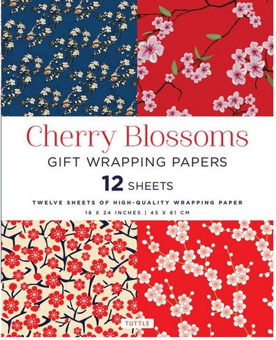 Cherry Blossoms Gift Wrapping Papers /anglais - Xxx