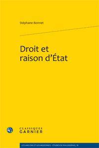 Droit Et Raison D'État