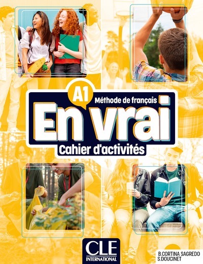 En vrai cahier d'exercices niveau A1