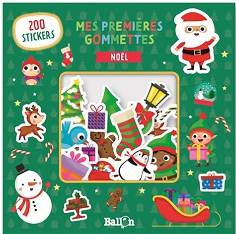 Pochette mes premières gommettes - Noël