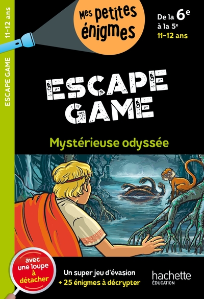 Escape Game - De la 6e à la 5e - Cahier de vacances 2024 - Charlotte Leroy-Jouenne