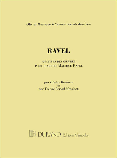 Analyse Des Oeuvres Pour Piano De Maurice Ravel