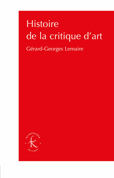 Histoire de la critique d'art