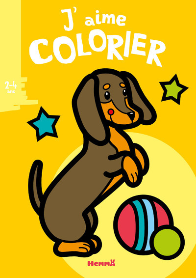 J'aime colorier (2-4 ans) (Chien) - Valérie Pernot