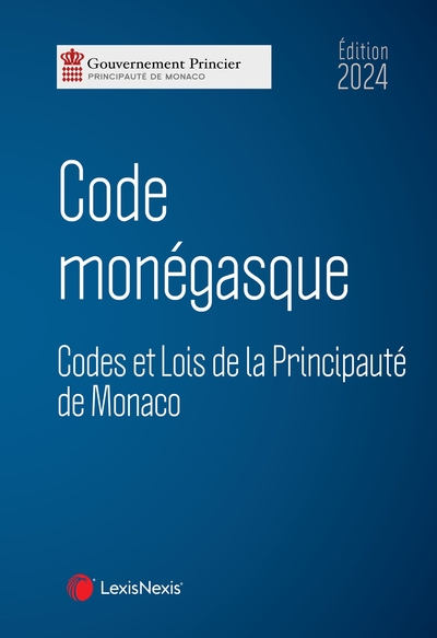 Code monégasque 2024 - Collectif Principauté de Monaco