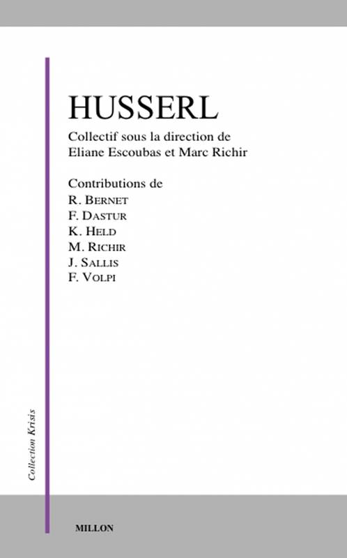 Husserl - Marc Richir