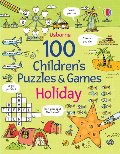 100 Children''s Puzzles and Games: Holiday