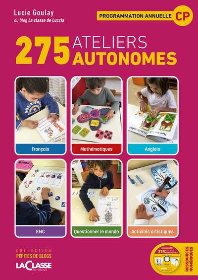 275 Ateliers Autonomes Cp (Livre + Ressources Numériques)