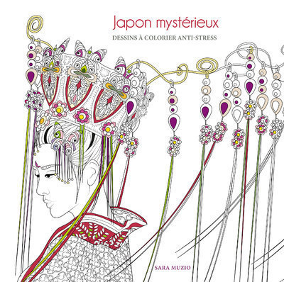 Japon mystérieux - Dessins à colorier anti-stress